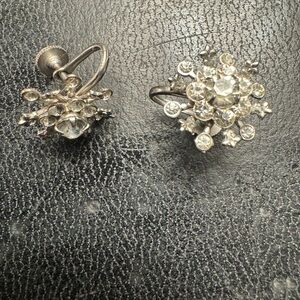 50 plus years old earrings. Belonged to my grandmother